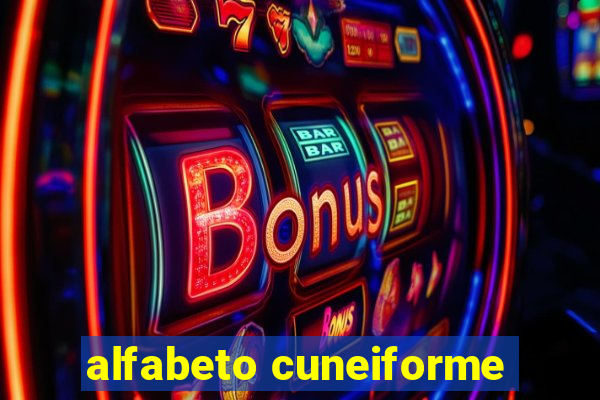 alfabeto cuneiforme